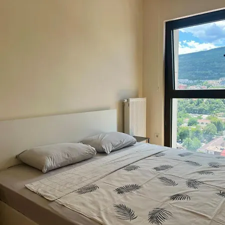 דירה Panoramic Penthouse In Diamond Of סקופיה