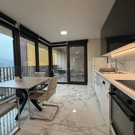 דירה Panoramic Penthouse In Diamond Of