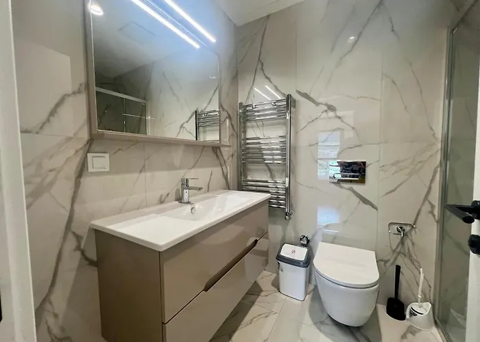 アパート Panoramic Penthouse In Diamond Of スコピエ